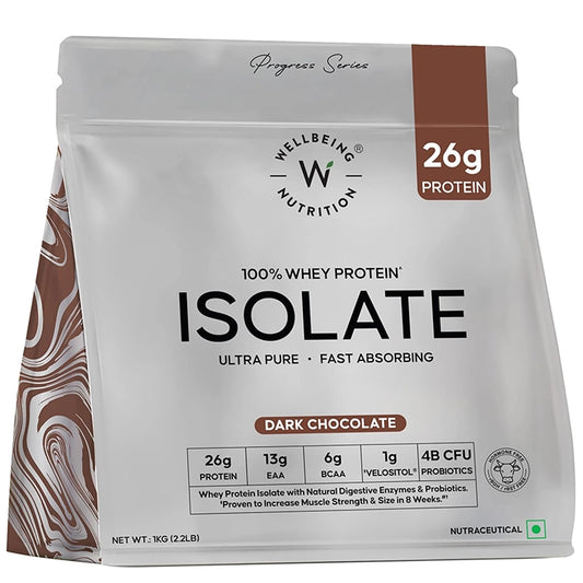 Wellbeing Nutrition Isolate Whey, 1kg