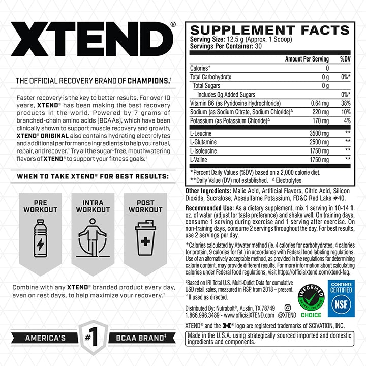 Xtend BCAA, 390g
