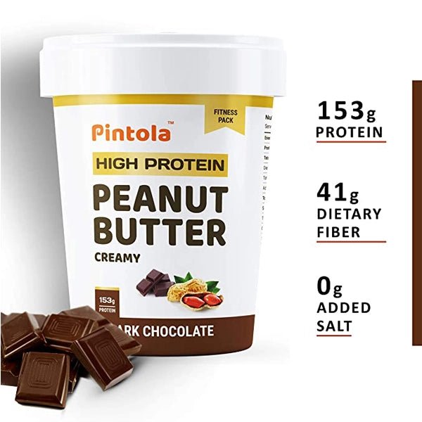 Pintola Peanut Butter, 1kg - Dark Choco