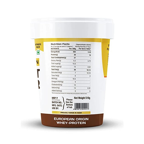 Pintola Peanut Butter, 1kg - Dark Choco