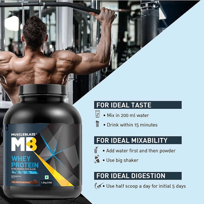 MuscleBlaze Whey Protein, 2kg