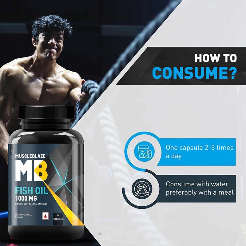 MuscleBlaze Omega3 Fish Oil