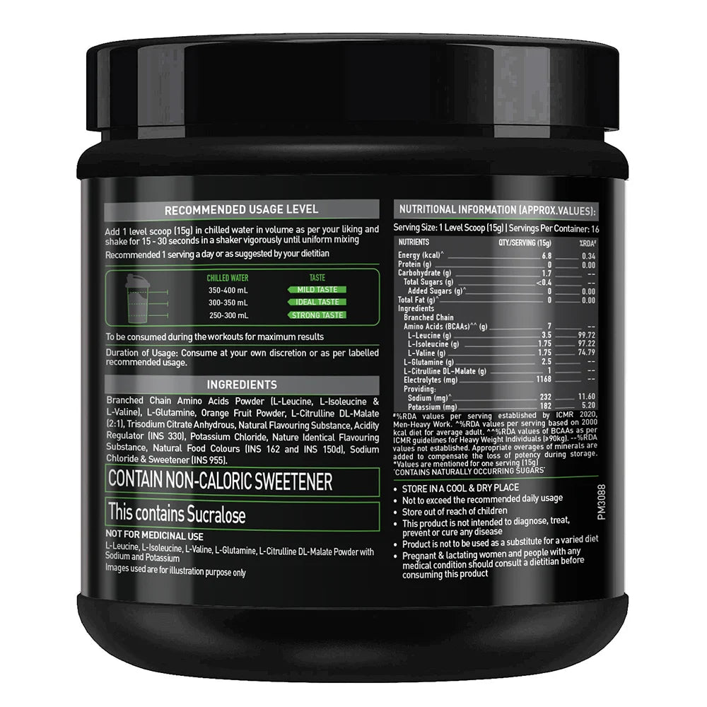 MuscleBlaze BCAA Pro, 240 g