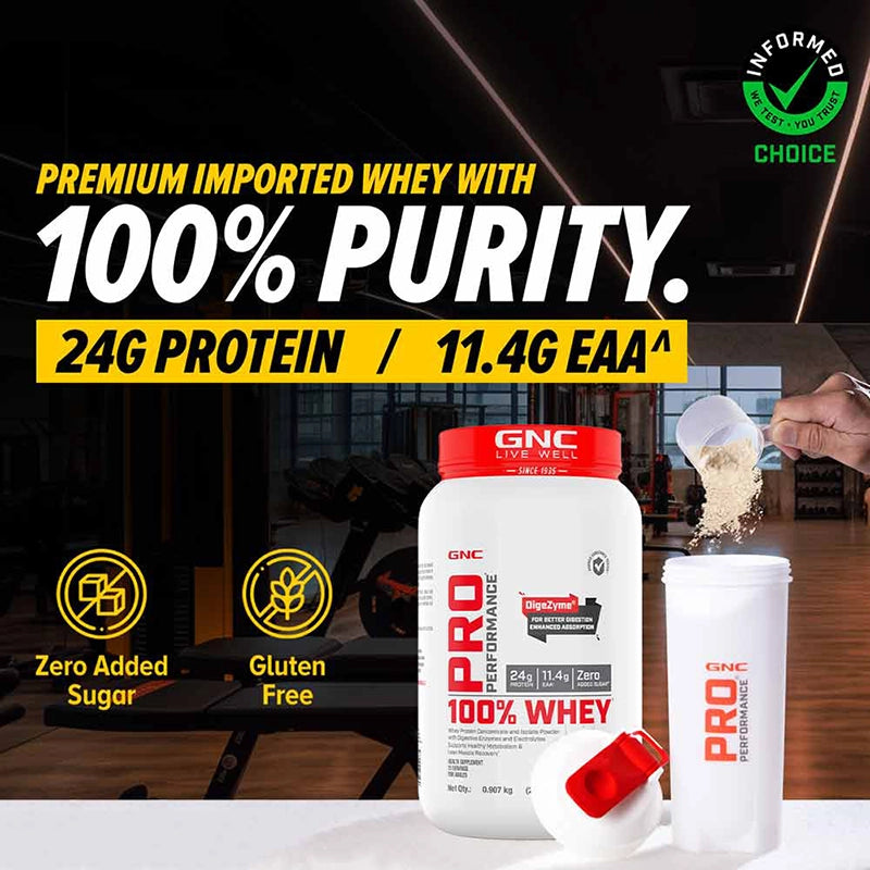 GNC Pro Performance Whey Protein, 1kg