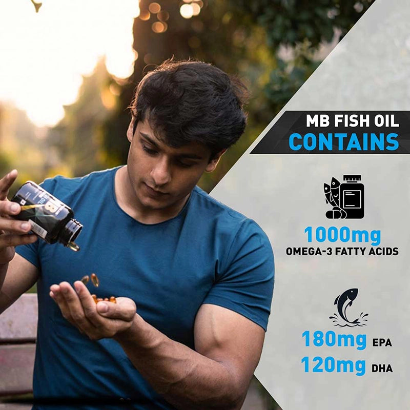 MuscleBlaze Omega3 Fish Oil