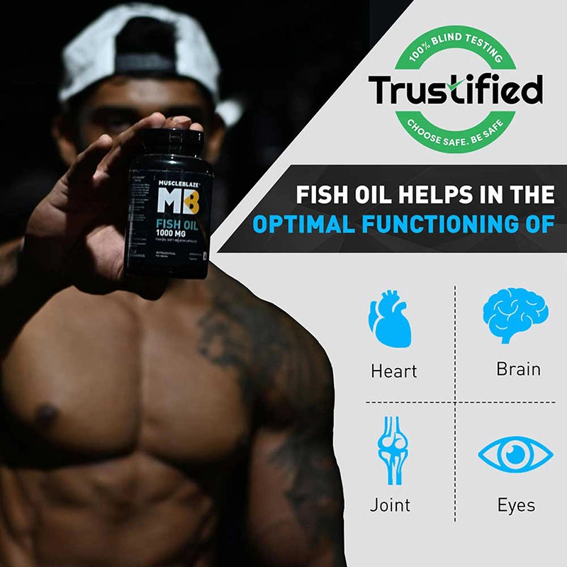 MuscleBlaze Omega3 Fish Oil