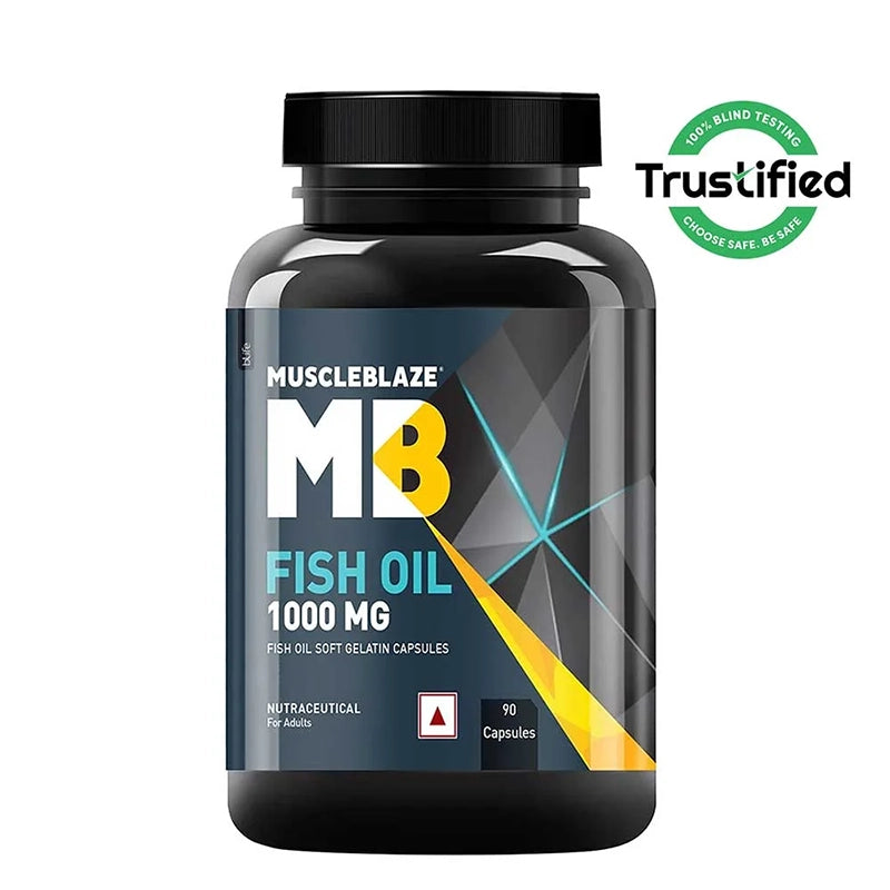 MuscleBlaze Omega3 Fish Oil