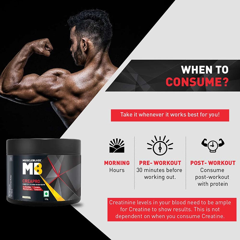 MuscleBlaze CreaPRO Creatine, 100g