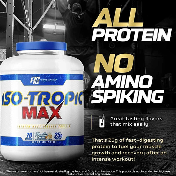Ronnie Coleman Iso-Tropic Whey, 5lbs