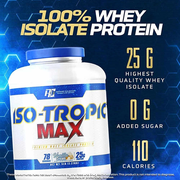 Ronnie Coleman Iso-Tropic Whey, 5lbs
