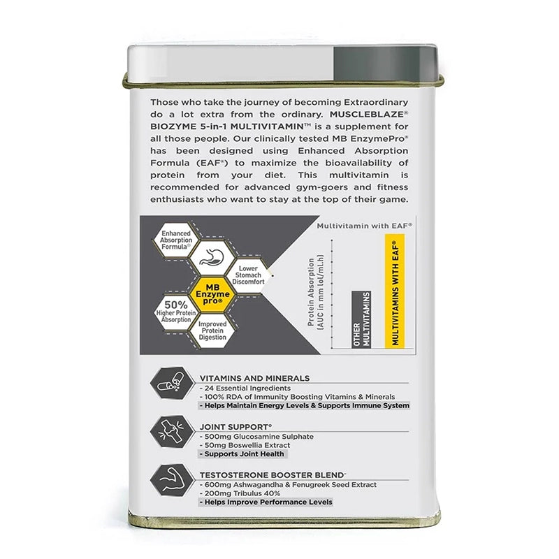 MuscleBlaze Biozyme Multivitamin
