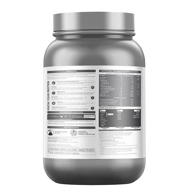 MuscleBlaze Biozyme Iso-Zero, 1kg